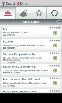 Search&Dine android App screenshot 3